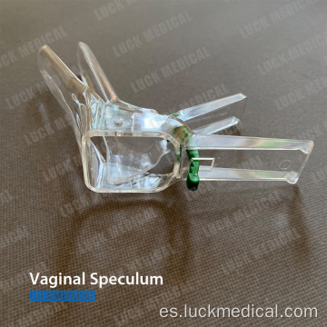 Ginecología de plástico desechable dilatador vaginal estilo español